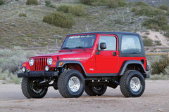 Fabtech K4001 4in. BASIC SYS W/PERF SHKS 97-06 JEEP TJ ALL MODELS 4WD/LJ UNLMTD ALL MODELS