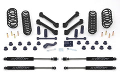 Fabtech K4001M 4in. BASIC SYS W/STEALTH 97-06 JEEP TJ ALL MODELS 4WD/LJ UNL MTD ALL MODELS