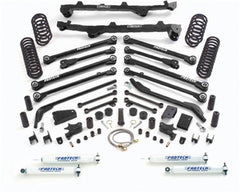 Fabtech K4016 6in. LONGARM W/FRT/RR CS/PERF SHKS 97-02 JEEP TJ ALL MODELS 4WD