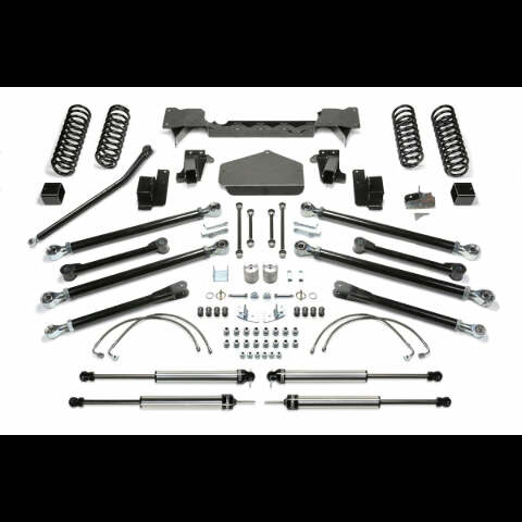 Fabtech K4045DL 5in. CRWLR SYS W/FRT/RR CS/DLSS SHKS 2012-15 JEEP JK 4WD