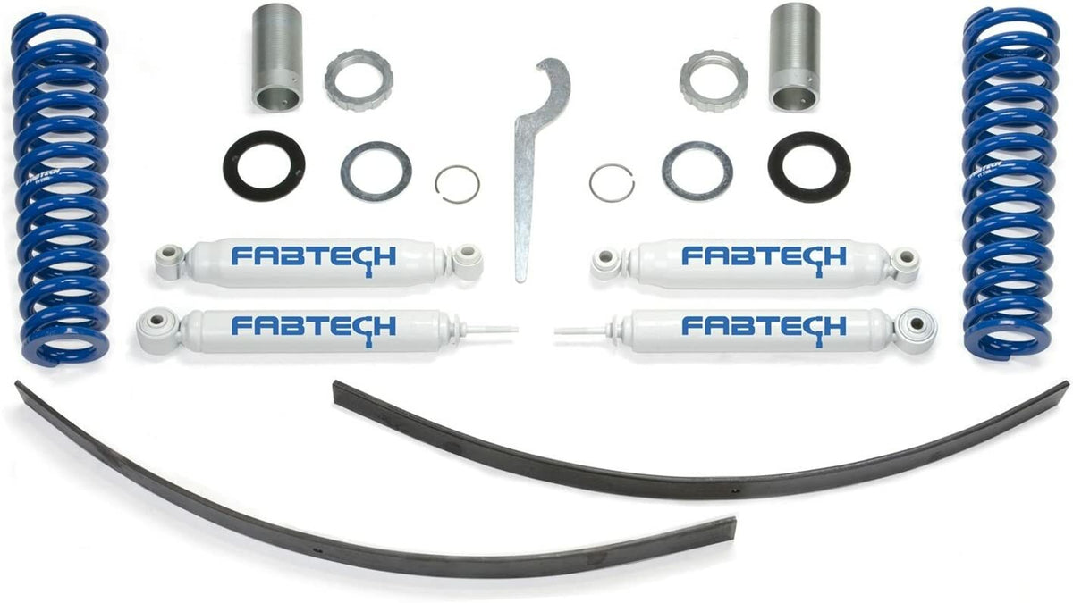 Fabtech K7015M 0-3.5in. BASIC ADJ C/O SYS W/STEALTH RR 95.5-04 TOYOTA TACOMA PRNNR 6LUGMDLS 2/4
