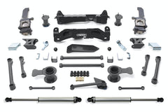 Fabtech K7024DL 6in. BASIC SYS W/RR DLSS SHKS 2010-13 TOYOTA FJ 4WD