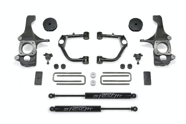 Fabtech K7028M 4in. UCA KIT W/BJS/STEALTH 07-14 TOYOTA TUNDRA 2WD/4WD