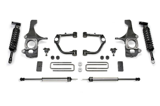 Fabtech K7050DL 4in. UCA KIT W/BJS/DLSS 2.5C/O/RR DLSS 2016 TOYOTA TUNDRA 2WD/4WD