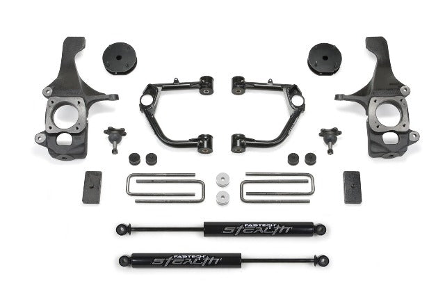 Fabtech K7050M 4in. UCA KIT W/BJS/STEALTH 2016 TOYOTA TUNDRA 2WD/4WD