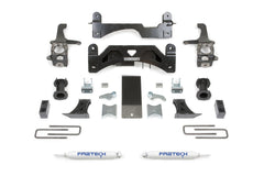 Fabtech K7054 6in. BASIC SYS W/C/O SPACERS/PERF RR SHKS 2016 TOYOTA TUNDRA 2/4WD