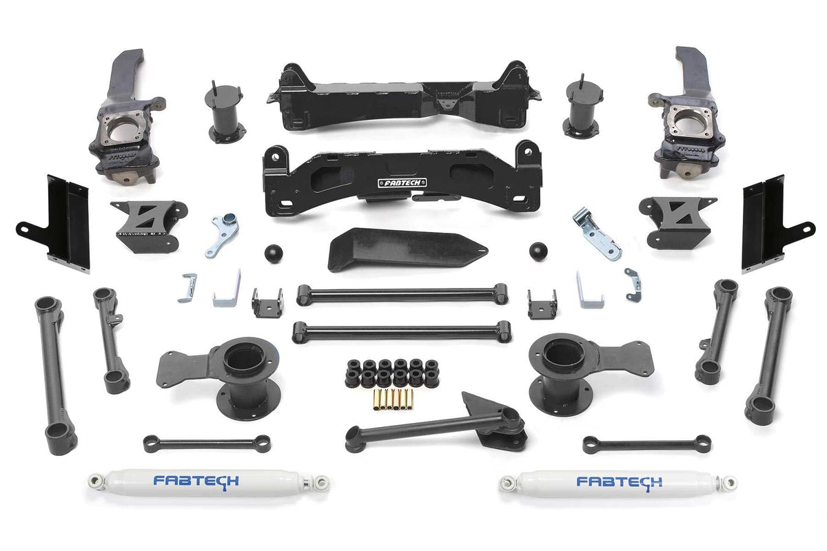Fabtech K7059 Basic Lift System w/Shocks