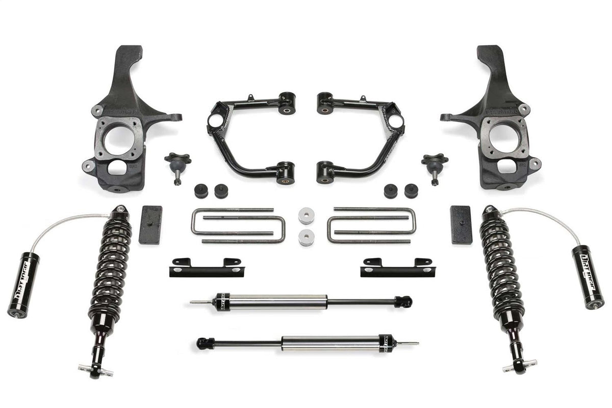 Fabtech K7074DL Uniball UCA Lift System w/Shocks