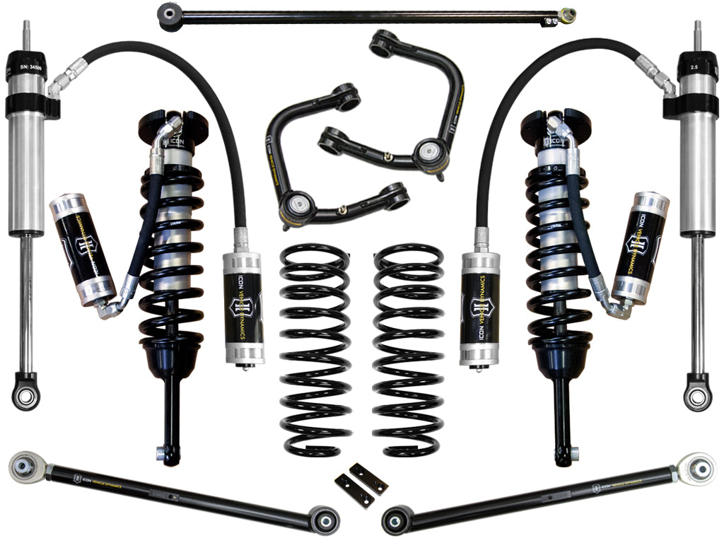 ICON Vehicle Dynamics K53185T 0-3.5 Stage 5 Suspension System with Tubular Upper Control Arm