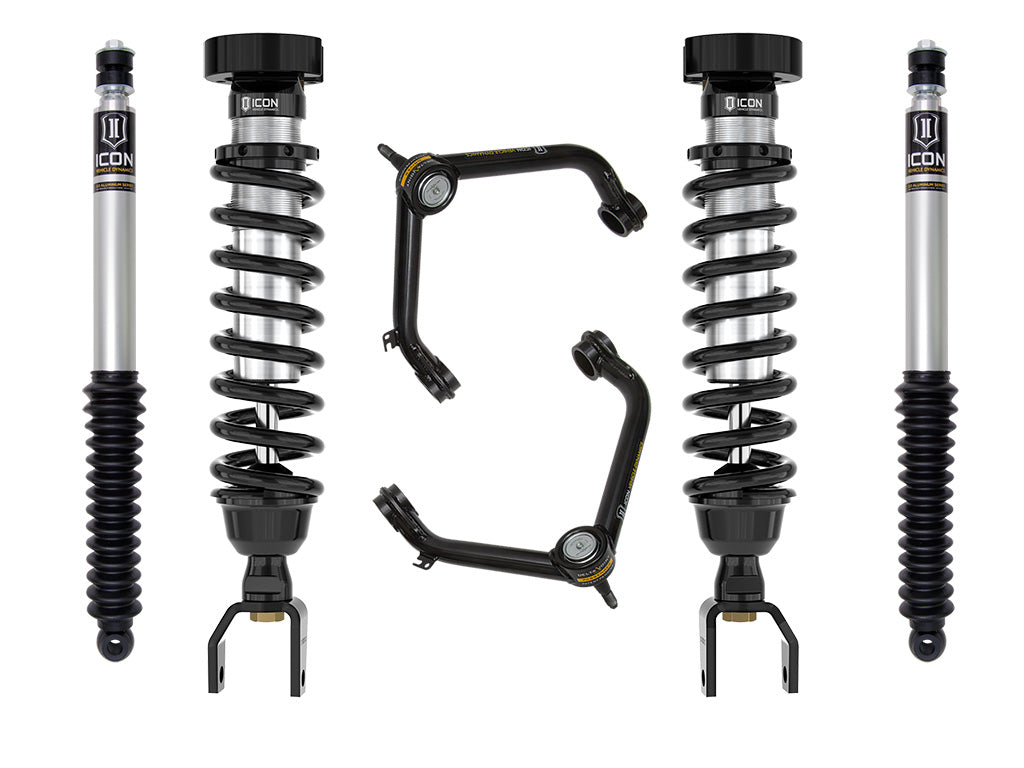 ICON Vehicle Dynamics K213111T 2-3 Stage 1 Suspension System with Tubular Upper control Arm