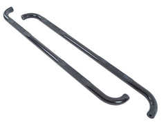 Big Country 3" Round Side Bars Mild Steel - Black - 03-05 KIA Sorento 4dr