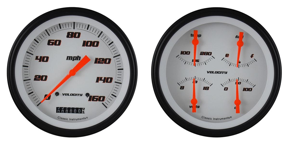Classic Instruments Gauge Set VS52WBLF