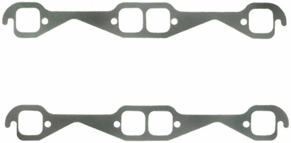 FEL-PRO SB Chevy Exhaust Gaskets SQUARE LARGE RACE PORTS pn.1405