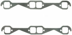 FEL-PRO SB Chevy Exhaust Gaskets SQUARE LARGE RACE PORTS pn.1405