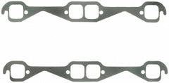 FEL-PRO SB Chevy Exhaust Gaskets SQUARE LARGE RACE PORTS pn.1405
