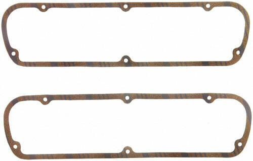 FEL-PRO 351w Valve Cover Gskt 1962-87 5/16in CORK/STEE pn.1645