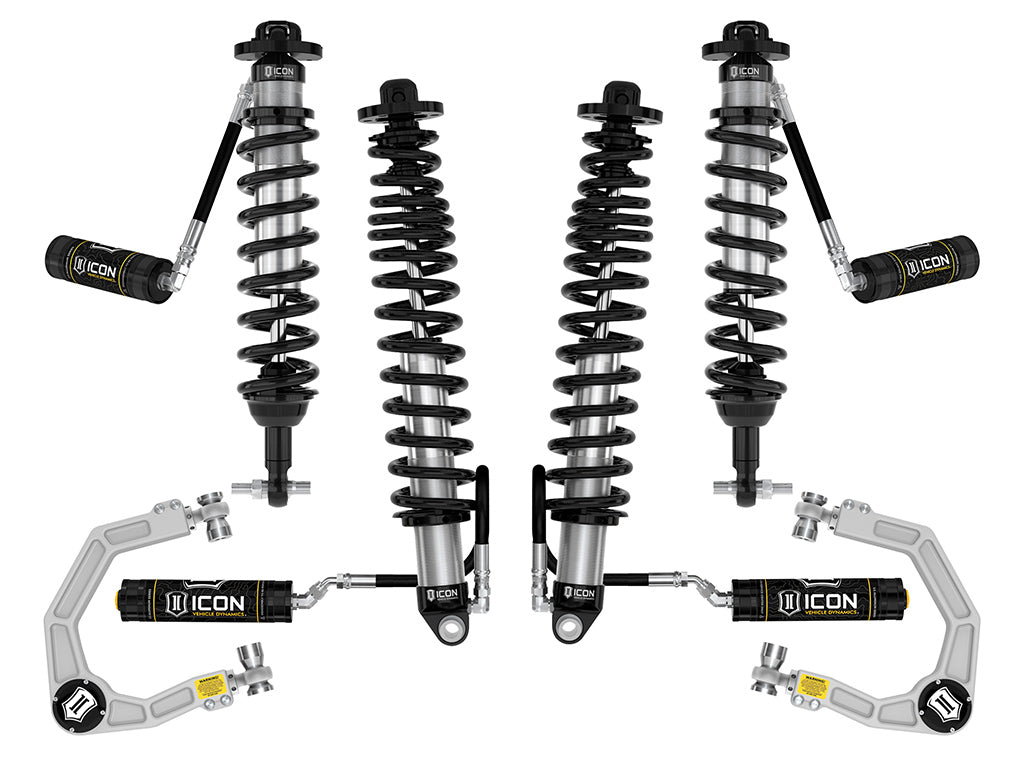 ICON Vehicle Dynamics K40004X Non-Sasq 3-4 inch Lift Stage 4 Suspension System Billet Heavy Rate