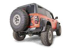 Fab Fours Premium Rear Bumper, Sensor Compatible, Matte Black Powder Coat BR22-Y5751-1