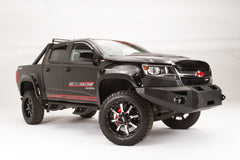 Fab Fours Premium Winch Front Bumper, No Guard, 2-Stage Black Powder Coat CC15-H3351-1