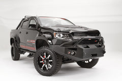 Fab Fours Premium Winch Front Bumper, Pre-Runner Guard, 2-Stage Black Powder Coat CC15-H3352-1