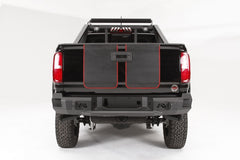 Fab Fours Premium Rear Bumper, 2-Stage Black Powder Coat CC15-W3350-1