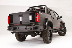 Fab Fours Premium Rear Bumper, 2-Stage Black Powder Coat CC15-W3350-1