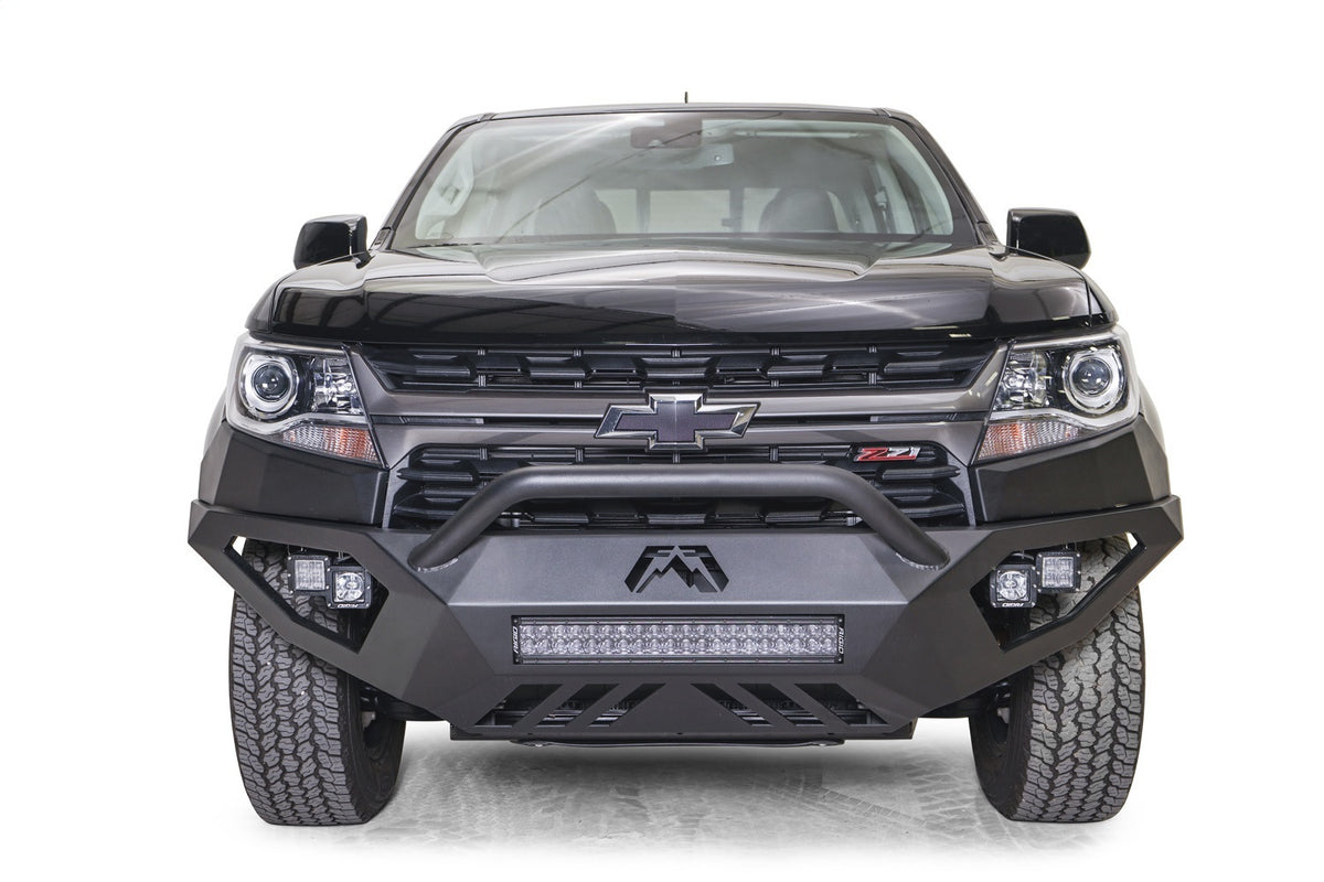 Fab Fours Vengeance Front Bumper, Pre-Runner Guard, Black Powder Coat CC21-D5152-1