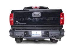 Fab Fours Premium Rear Sensor Bumper, Black Powder Coat CC21-W3351-1