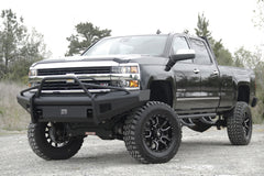 Fab Fours Elite Front Bumper, Pre-Runner Guard, 2-Stage Black Powder Coat CH05-Q1362-1