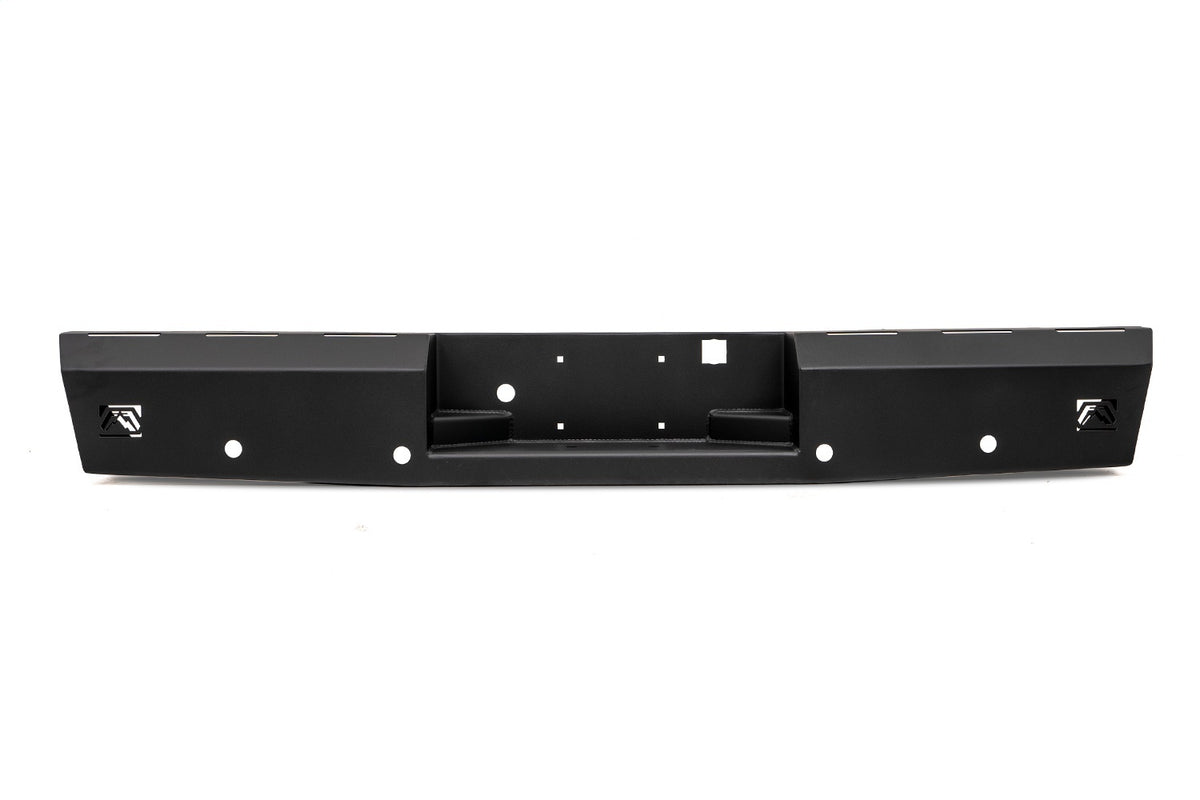 Fab Fours Red Steel Rear Bumper CH05-RT1250-1