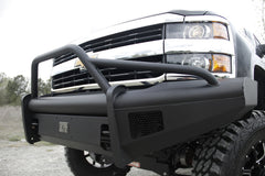 Fab Fours Elite Front Bumper, Pre-Runner Guard, 2-Stage Black Powder Coat CH08-Q2062-1