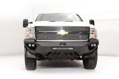 Fab Fours Vengeance Front Bumper, No Guard, 2-Stage Black Powder Coat CH11-V2751-1