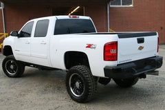 Fab Fours Heavy Duty Rear Bumper, 2-Stage Black Powder Coat CH11-W2151-1