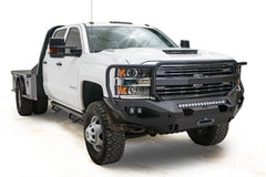Fab Fours Matrix Front Bumper, Full Grill Guard, Bare Steel CH15-X2750-B