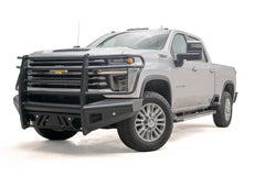 Fab Fours Elite Front Bumper, Full Grill Guard, Black Powder Coat CH20-Q4960-1