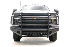 Fab Fours Elite Front Bumper, Full Grill Guard, Black Powder Coat CH20-Q4960-1