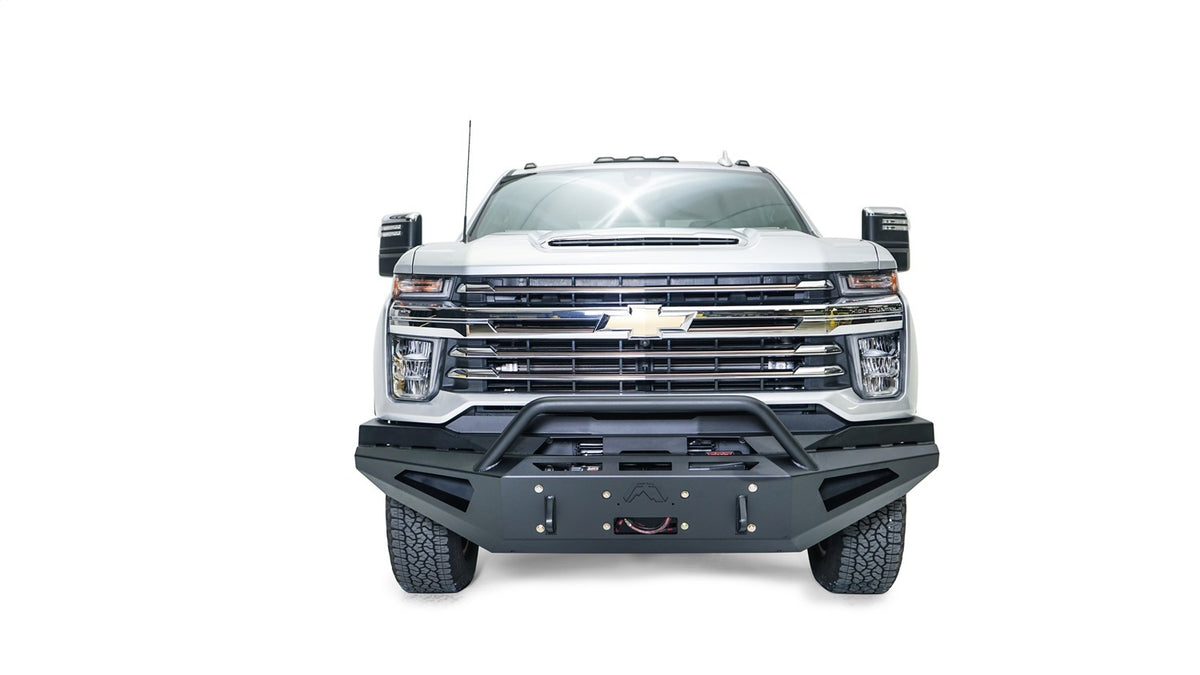 Fab Fours Red Steel Front Bumper, Pre-Runner Guard CH20-RS4962-1