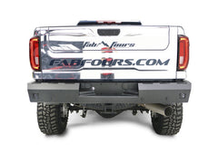 Fab Fours Red Steel Rear Bumper CH20-RT4950-1