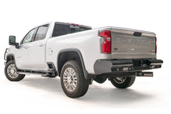 Fab Fours Black Steel Ranch Rear Bumper CH20-T4950-1