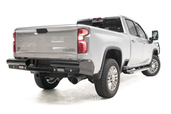 Fab Fours Black Steel Ranch Rear Bumper CH20-T4950-1