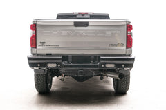 Fab Fours Black Steel Ranch Rear Bumper CH20-T4950-1