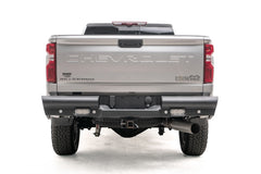 Fab Fours Elite Rear Bumper, Matte Black Powder Coat CH20-U4950-1