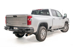 Fab Fours Premium Rear Bumper, 2-Stage Black Powder Coat CH20-W4951-1