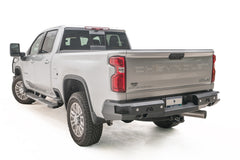 Fab Fours Premium Rear Bumper, 2-Stage Black Powder Coat CH20-W4951-1