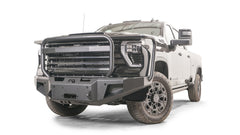 Fab Fours Premium Winch Front Bumper, Full Grill Guard, 2-Stage Black Powder Coat CH24-A6150-1