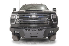Fab Fours Premium Winch Front Bumper, No Guard, 2-Stage Black Powder Coat CH24-A6151-1