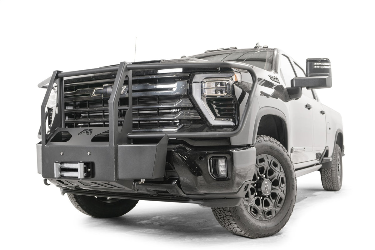 Fab Fours Winch Mount, Full Grill Guard CH24-N6170-1