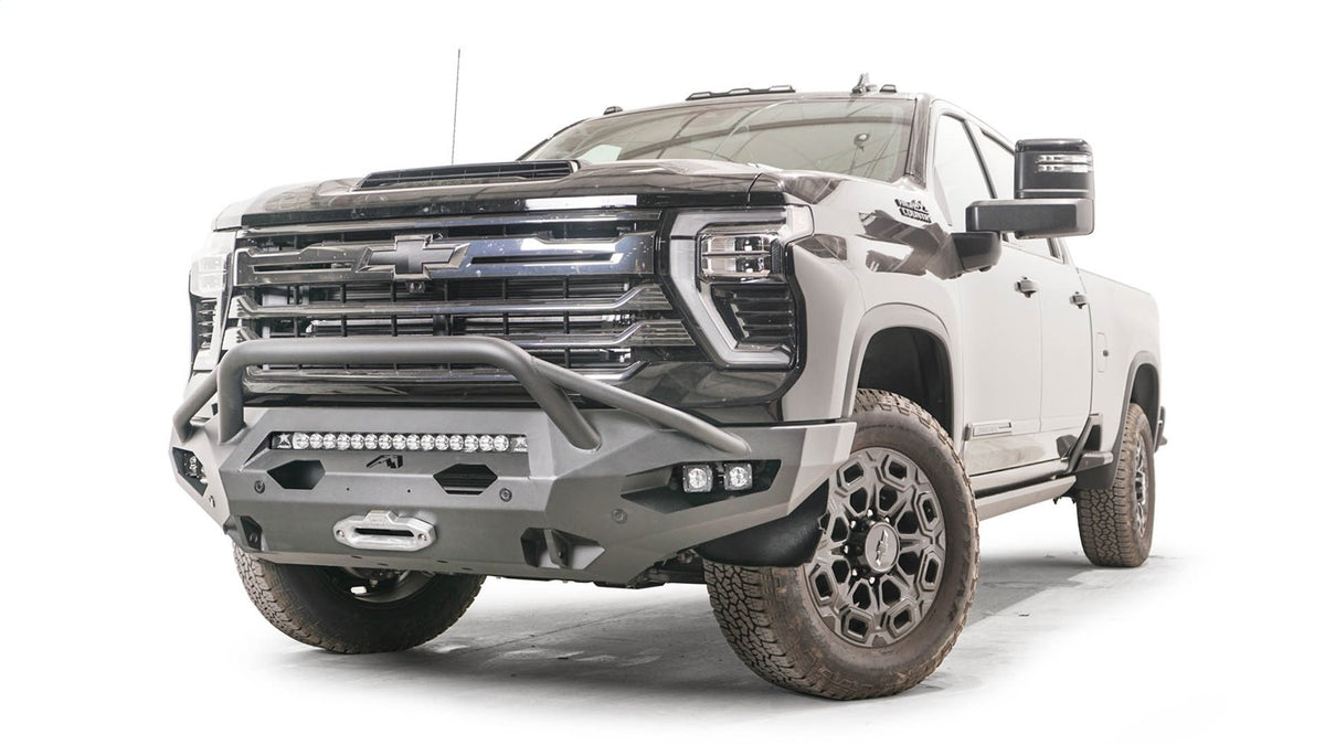 Fab Fours Matrix Front Bumper, Pre-Runner Guard, 2-Stage Black Powder Coat CH24-X6152-1