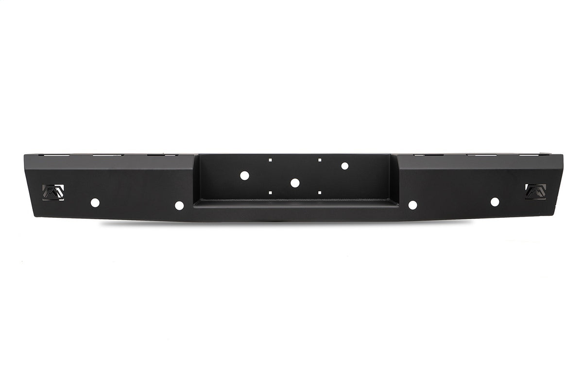 Fab Fours Red Steel Rear Bumper CS07-RT1850-1