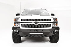 Fab Fours Vengeance Front Bumper, No Guard, 2-Stage Black Powder Coat CS14-D3051-1